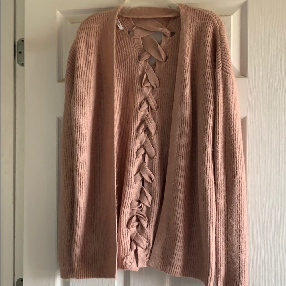 Small oversized cardigan